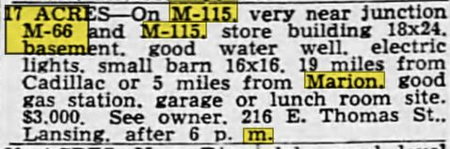 Harrys Antique Shop - Mar 20 1947 Article (newer photo)